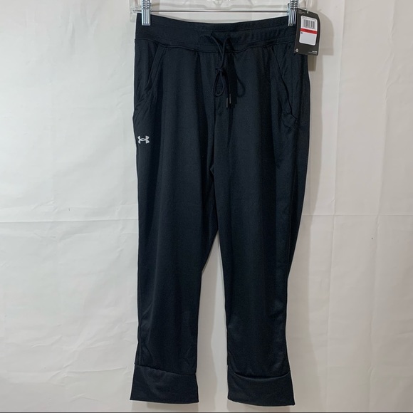 Under Armour Womens UA Tech Capris in Black XS - Picture 1 of 6